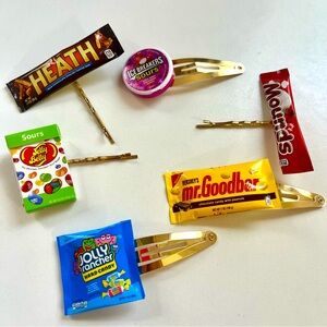 Mini Brands Novelty Hair Clips / Barrettes